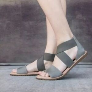 Sorel Ella elastic strap sandals
